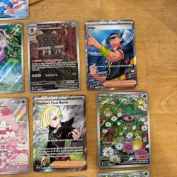 Pokemon TCG Illustration Rare & Full Art Card Lot Of 16 near mint - Image 4