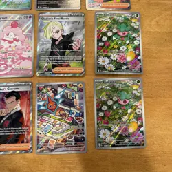 Pokemon TCG Illustration Rare & Full Art Card Lot Of 16 near mint - Image 5