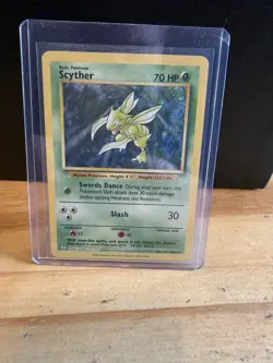 Pokemon TCG Scyther Classic Collection Holo Card 006/034 Near Mint Condition - Image 1