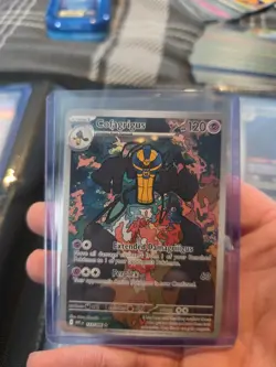 Pokemon TCG White Flare Black Bolt Cofagrigus Secret Art Rare Card 123/086 - Image 1