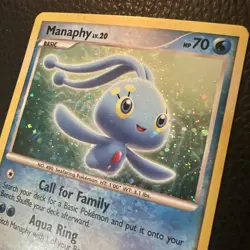 Pokemon TCG Diamond & Pearl Manaphy DPBP#529 Cosmos Holo Trainer Kit 2007 LP * - Image 4