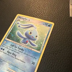 Pokemon TCG Diamond & Pearl Manaphy DPBP#529 Cosmos Holo Trainer Kit 2007 LP * - Image 5