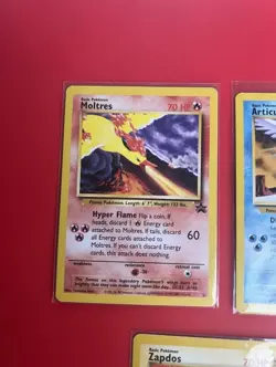 POKEMON ALL 3 Movie Promo Legendary Birds Moltres Articuno Zapdos WOTC LP - Image 2