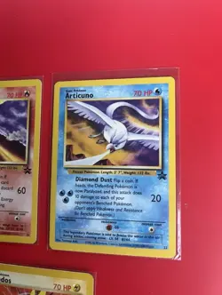 POKEMON ALL 3 Movie Promo Legendary Birds Moltres Articuno Zapdos WOTC LP - Image 3