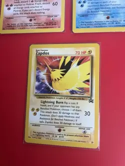 POKEMON ALL 3 Movie Promo Legendary Birds Moltres Articuno Zapdos WOTC LP - Image 4