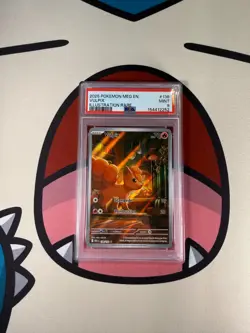 2025 POKEMON MEG EN-MEGA EVOLUTION ILLUSTRATION RARE #138 VULPIX PSA 9 - Image 1