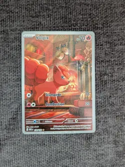 Pokemon TCG Vulpix 138/132 Illustration Rare Near Mint Mega Evolutions - Image 1