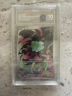 Pokemon Bulbasaur 962 SCORE Mega Evolution 133/132 Illustration Rare Tag 10 - Image 4