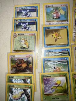 Pokemon TCG Vintage Base Set 2 Card Lot of 54 WOTC - Image 2