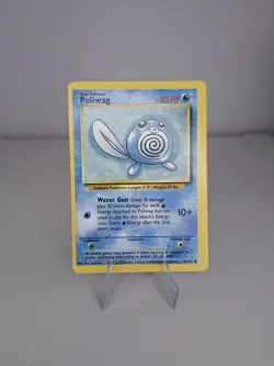 Poliwag 59/102 Base Set ERROR MISCUT Vintage Pokemon Card. - Image 1