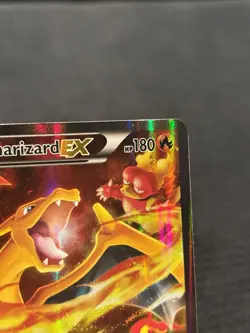 Pokemon TCG Charizard EX XY121 XY Promo Card English Light Play Condition - Image 3