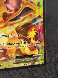 Pokemon TCG Charizard EX XY121 XY Promo Card English Light Play Condition - Image 5