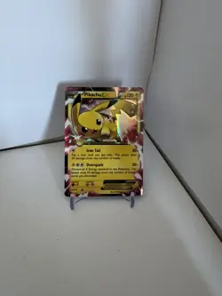 2015 Pikachu EX Pokemon XY Promos XY84 Black Star Holo LP Hitoshi Ariga - Image 1