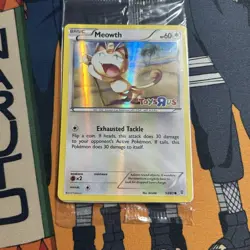 Pokemon TCG Meowth Toys R Us Promo Holo 053/083 2016 English HP 60 Basic SEALED - Image 1