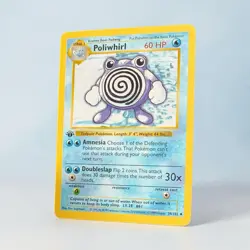 1999 Pokemon Poliwhirl 38/102 1st Edition Shadowless Base Set LP RAW Ungraded - Image 2