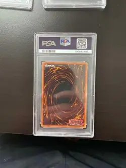 2002 YU-GI-OH! PROMO BPT-COLLECTOR'S TINS #003 BLUE-EYES WHITE DRAGON PSA 4 - Image 2