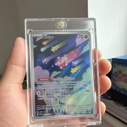Pokemon TCG Minior 201/182 SV04 Paradox Rift English Holo Illustration Rare - Image 1