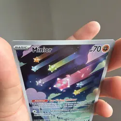 Pokemon TCG Minior 201/182 SV04 Paradox Rift English Holo Illustration Rare - Image 4