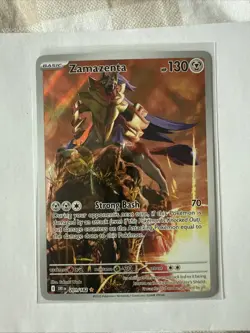 Pokemon TCG Zamazenta 201/182 Illustration Rare Paradox Rift Near Mint - Image 1
