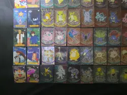 Vintage 1999 Topps Pokemon Black Logo Series 1 Complete Set 90 Holo Foil Cards - Image 4