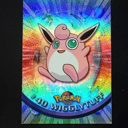 topps Pokemon TV Animation Edition Series 1 Rainbow Holo Foil #40 Wiggytuff - Image 1