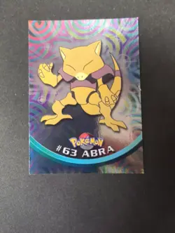 VLP HOLO FOIL 1999 Topps Pokemon Series 1 - Abra #63 Blue Logo - Image 1