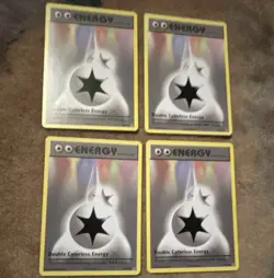 Pokemon TCG Double Colorless Energy Card Lot, English Regular Finish Standard - Image 1