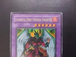 Yugioh - Elemental Hero Phoenix Enforcer EOJ-EN032 Ultra Rare 1st Edition - Image 2