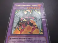 Yugioh - Elemental Hero Phoenix Enforcer EOJ-EN032 Ultra Rare 1st Edition - Image 5