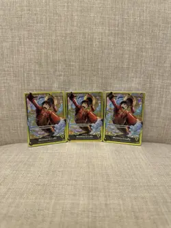 One Piece TCG ST-29 Starter Deck 29 Egghead Monkey D Luffy Sealed Brick Lot Of 3 - Image 1