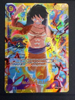 Monkey.D.Luffy OP09-119 SEC Emperors in the New World One Piece NM - Image 1