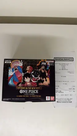 One Piece TCG OP09 Emperors In The New World Booster Box UNSEALED BY BANDAI - Image 1
