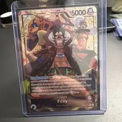 Foxy Alt Art Leader OP07-059 L 500 Years in the Future ONE PIECE ENGLISH NM/M - Image 1