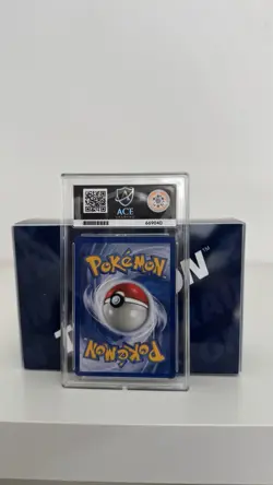 Pokemon TCG Gengar Fossil Holo Card 5/62 Ace Grading 6 - Image 2