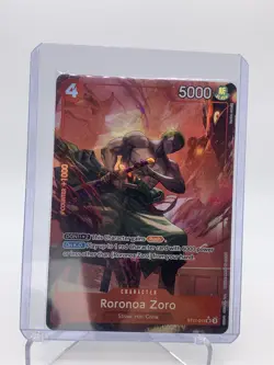 Roronoa Zoro (Parallel) ST21-015 Starter Deck EX: Gear 5 Foil NM One Piece - Image 1