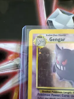 Pokemon TCG Gengar Fossil Holo Rare Card 5/62 - Image 2