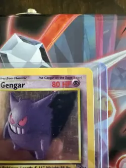 Pokemon TCG Gengar Fossil Holo Rare Card 5/62 - Image 5