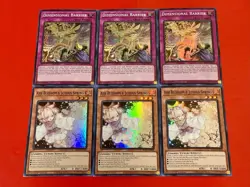 3x Ash Blossom & Joyous Spring + 3x Dimensional Barrier | Super Rares | YuGiOh! - Image 1