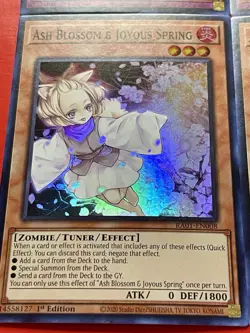 3x Ash Blossom & Joyous Spring + 3x Dimensional Barrier | Super Rares | YuGiOh! - Image 3