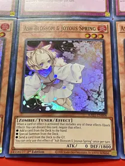 3x Ash Blossom & Joyous Spring + 3x Dimensional Barrier | Super Rares | YuGiOh! - Image 5