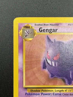 Gengar 20/62 Rare Fossil Pokemon Unlimited Lightly Played - Image 3