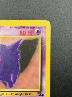 Gengar 20/62 Rare Fossil Pokemon Unlimited Lightly Played - Image 4