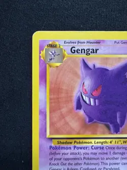 Gengar 20/62 Fossil Non Holo Rare Vintage WOTC Pokemon TCG Cards - Image 2