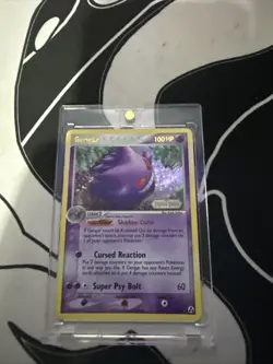 Pokemon Gengar TCG Card 5/92 EX Legend Maker Holo Rare - Image 5