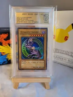 Yu-Gi-Oh Dunkler Magier - SDY-G005 *1. Auflage, Ultra Rare* GSG 4,0 wie PSA - Image 1