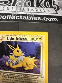 Light Jolteon [1st Edition] #48/105 NON HOLO Pokemon Neo Destiny MP - Image 2