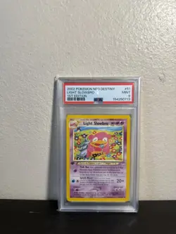 2002 Pokemon Neo Destiny 1st Edition Light Slowbro #51 PSA 9 - Image 1
