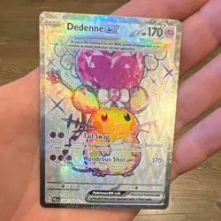 Pokemon TCG Dedenne ex 239/193 Paldea Evolved Full Art Holo Ultra Rare - Image 1