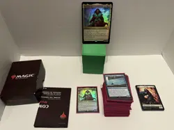 Magic the Gathering Commander 2019 Mystic Intellect w/Deck Box and Sleeved - Image 1
