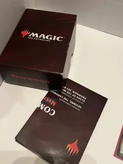 Magic the Gathering Commander 2019 Mystic Intellect w/Deck Box and Sleeved - Image 2